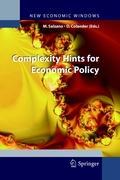 Complexity Hints for Economic Policy