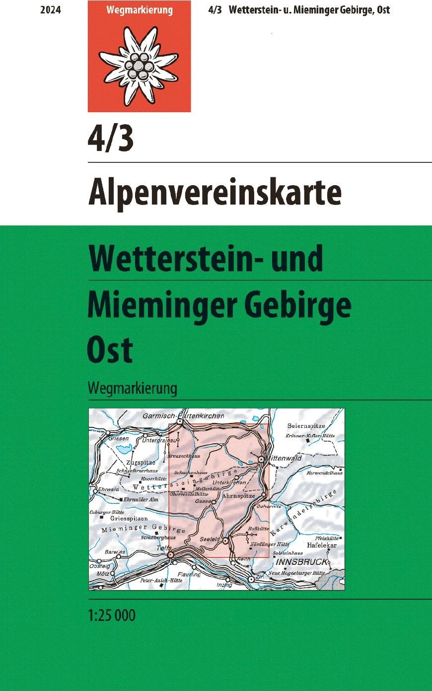 Wetterstein- und Mieminger Gebirge, Ost