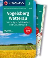 KOMPASS Wanderführer Vogelsberg-Wetterau, 55 Touren mit Extra-Tourenkarte