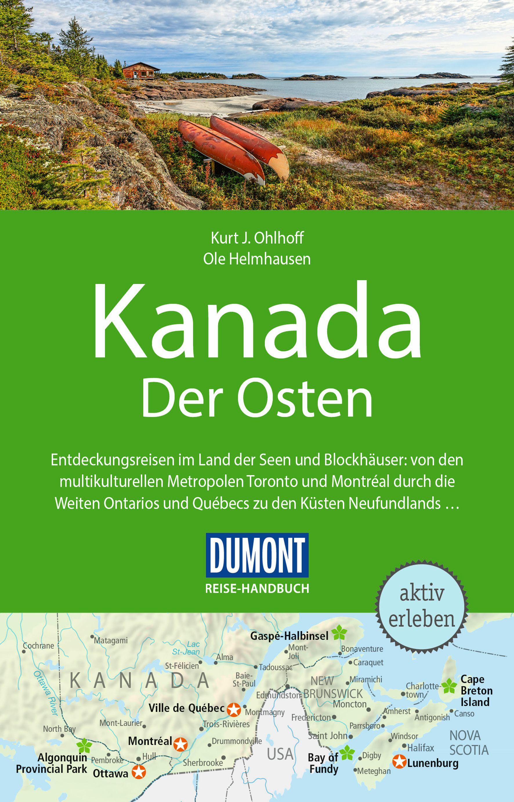 DuMont Reise-Handbuch Reiseführer Kanada, Der Osten