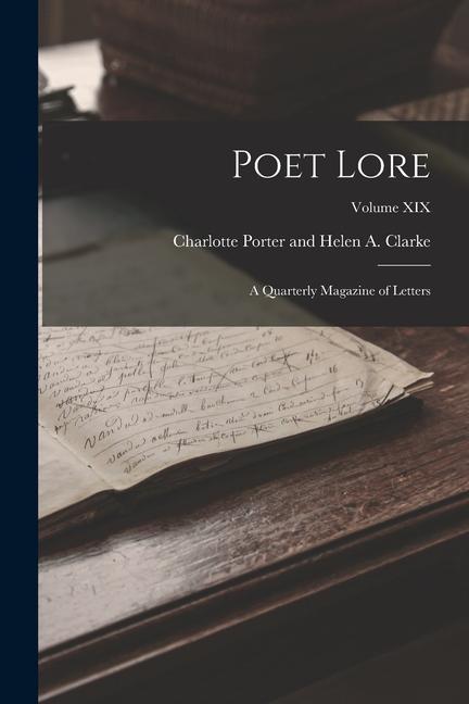 Poet Lore