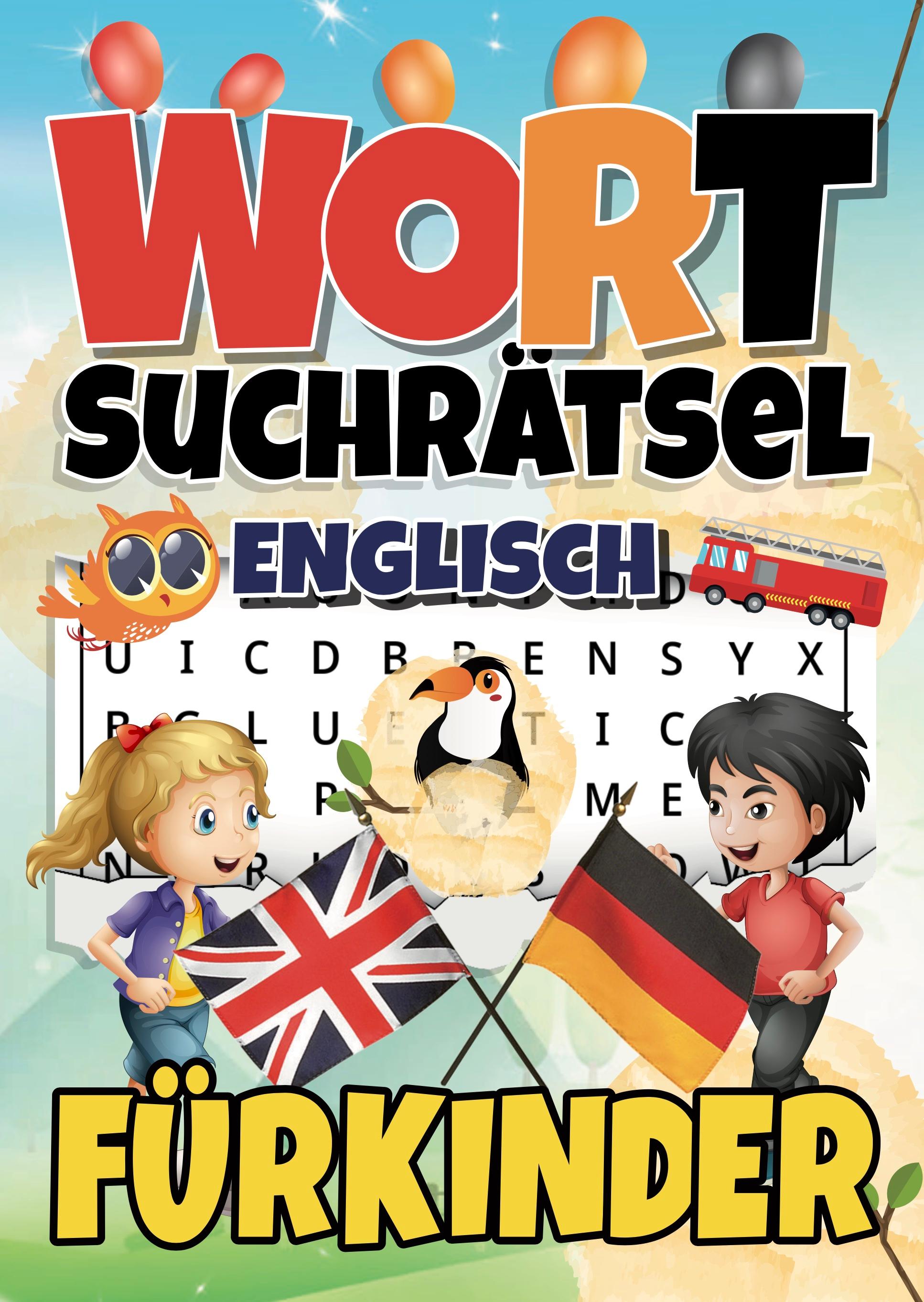 Wort Suchrätsel Englisch Für Kinder