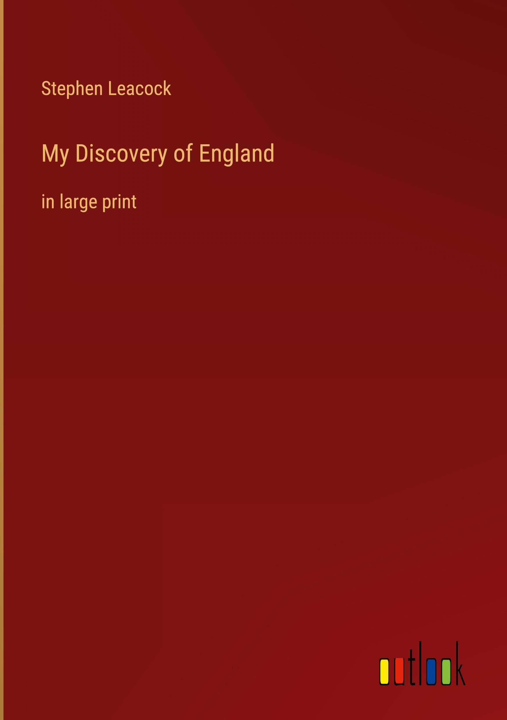 My Discovery of England