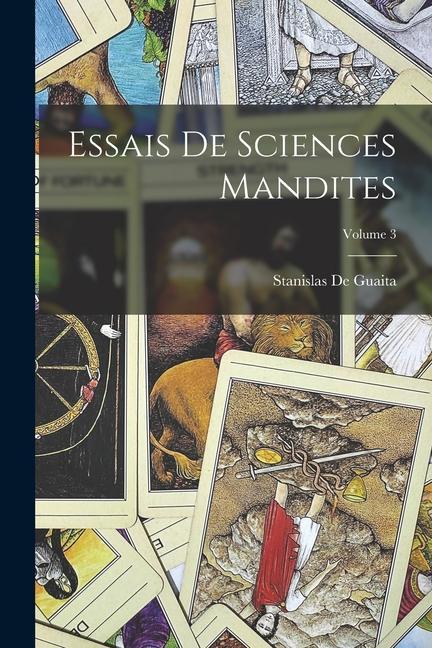 Essais De Sciences Mandites; Volume 3