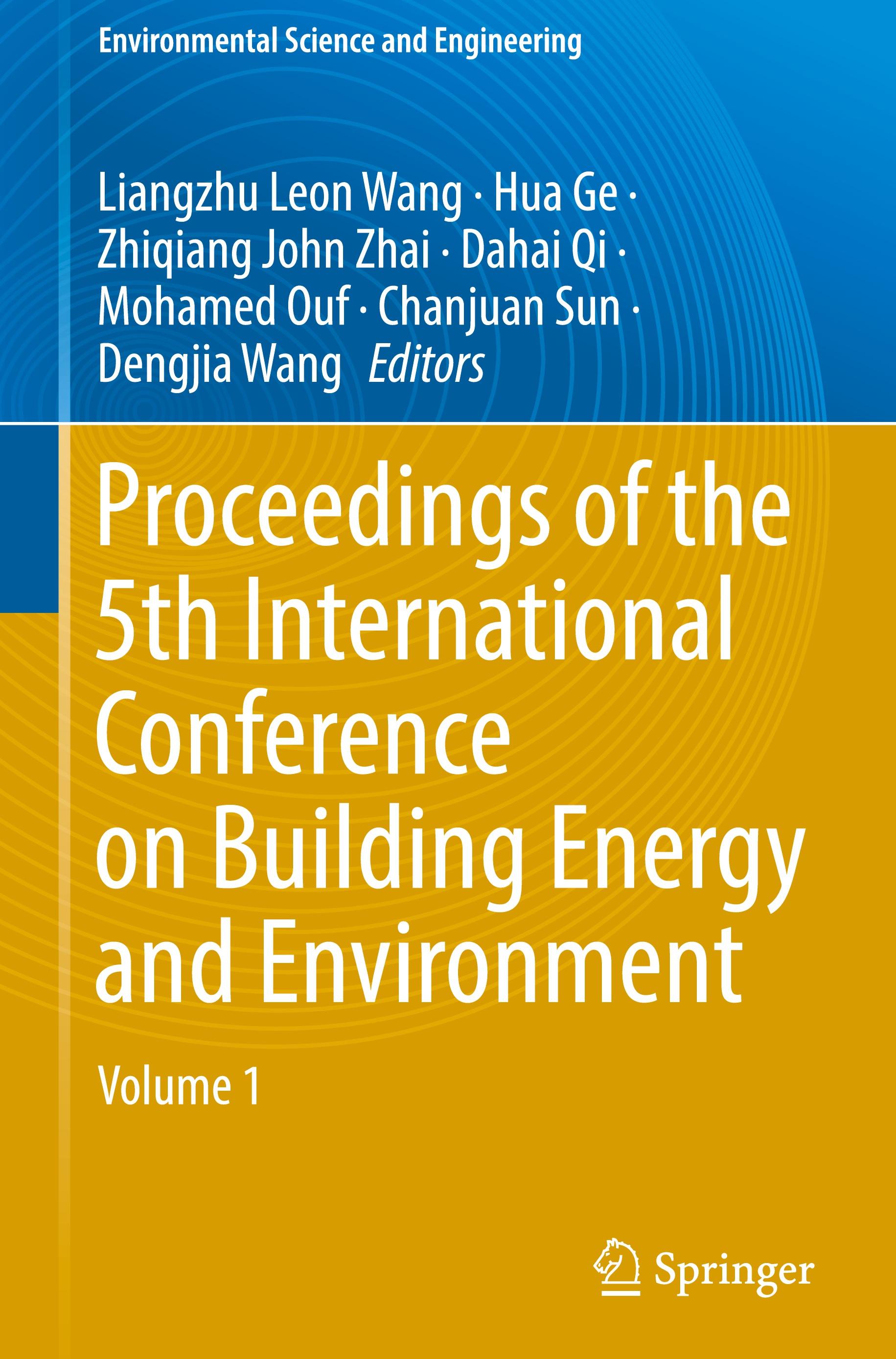 Proceedings of the 5th International Conference on Building Energy and Environment