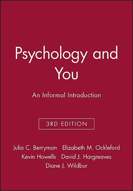 Psychology and You