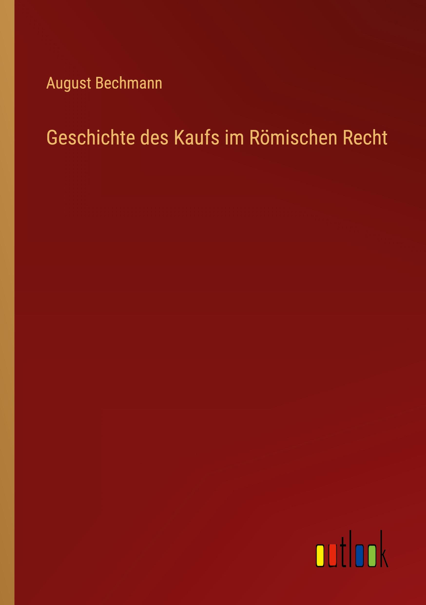 Geschichte des Kaufs im Römischen Recht