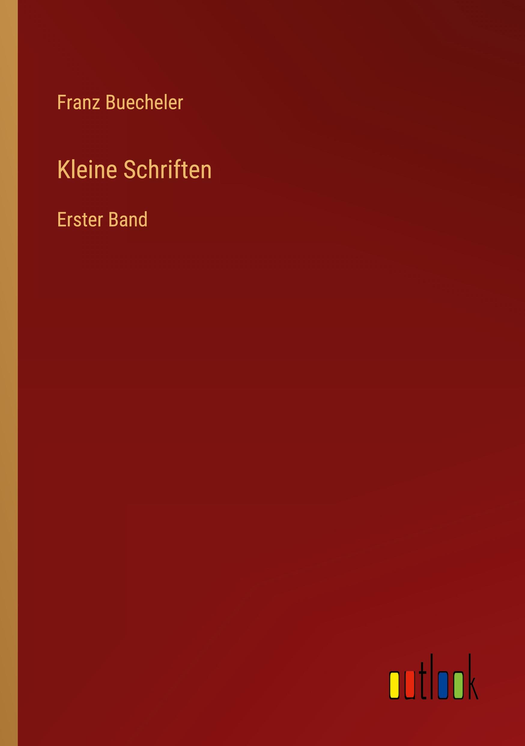 Kleine Schriften