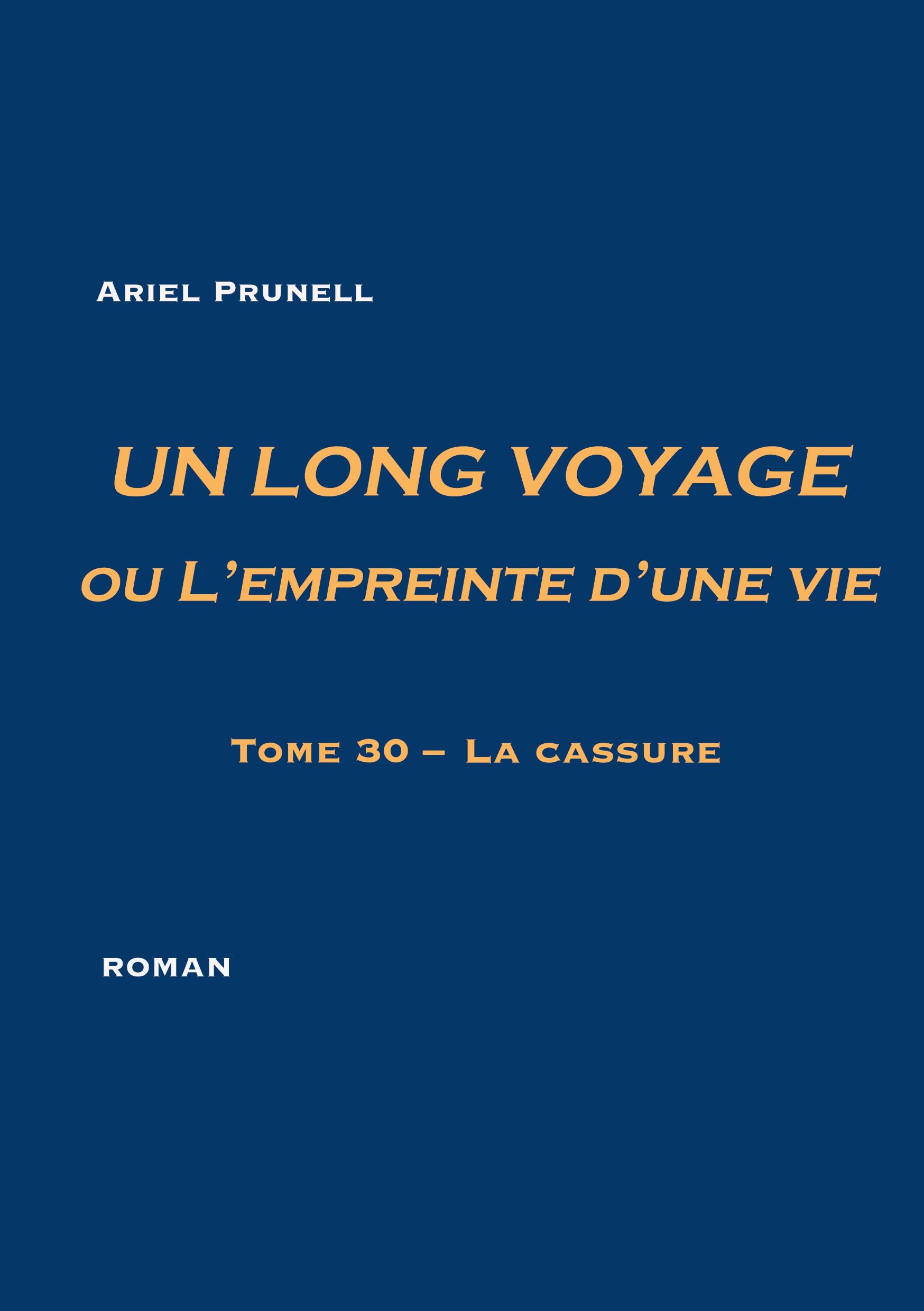 UN LONG VOYAGE ou L'empreinte d'une vie - tome 30