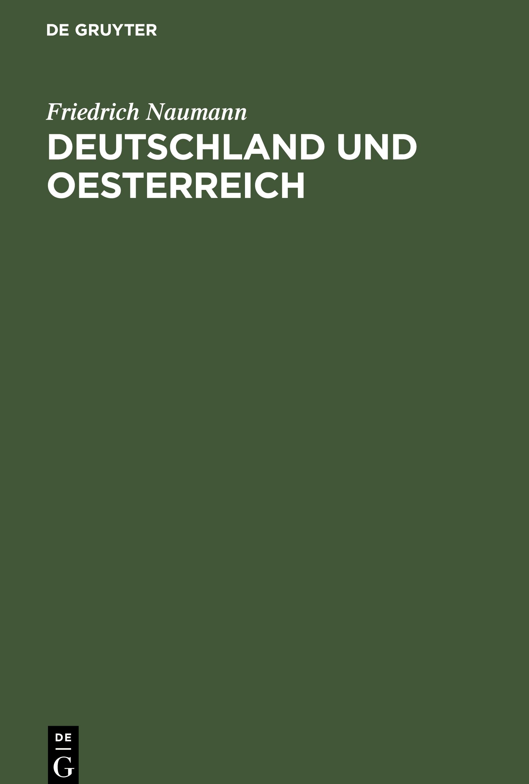 Deutschland und Oesterreich