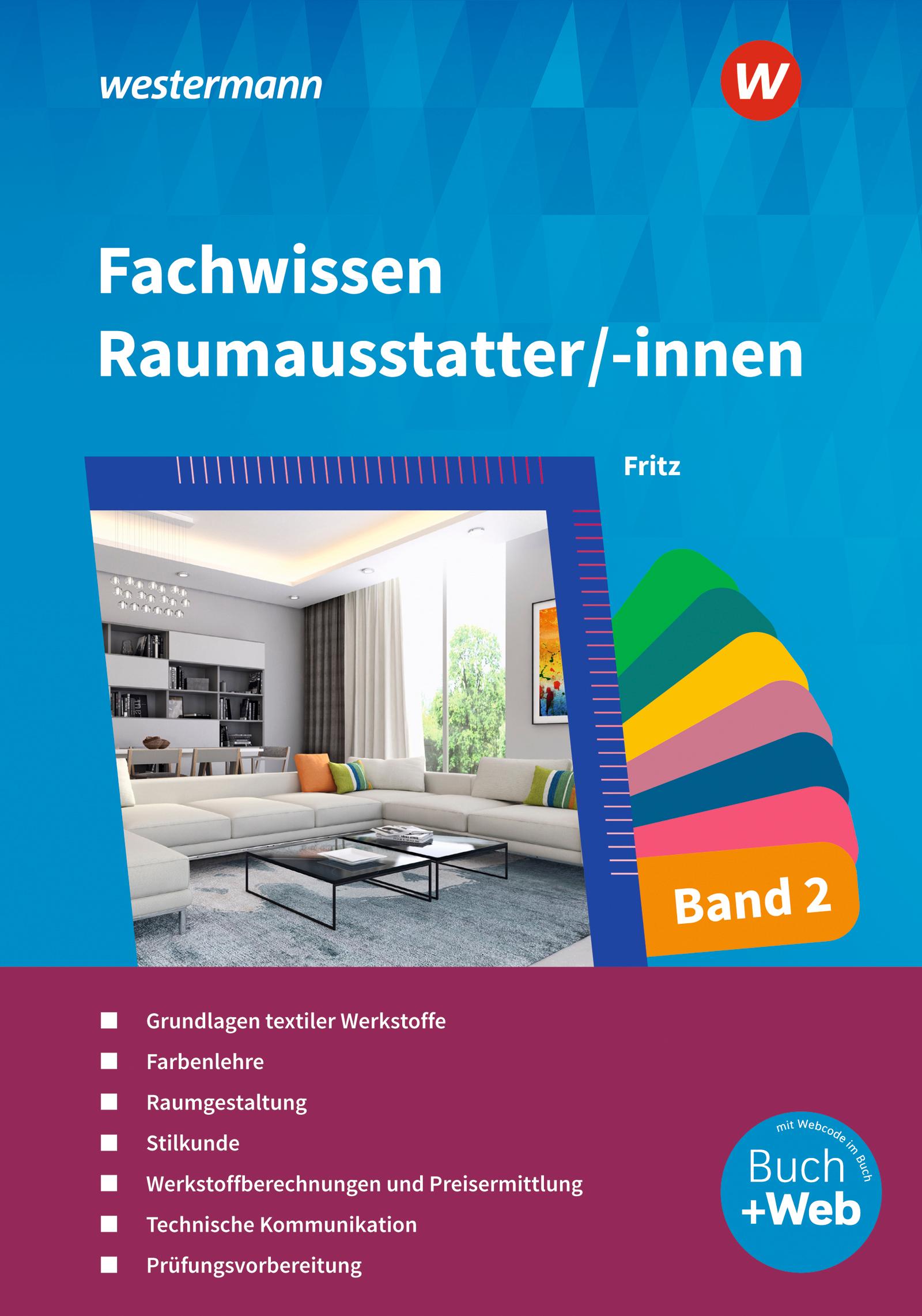 Fachwissen für Raumausstatter/-innen 2. Schulbuch