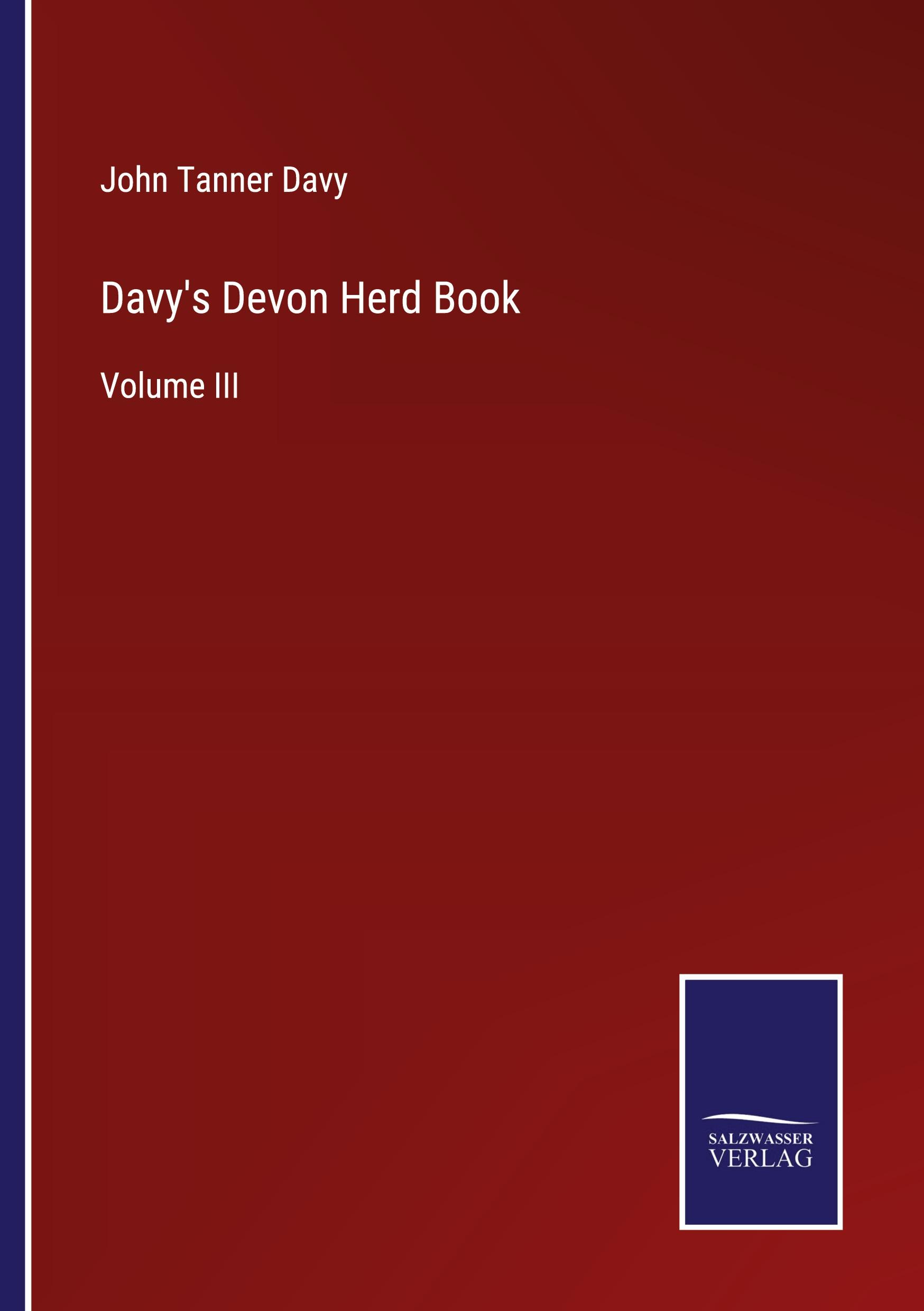 Davy's Devon Herd Book