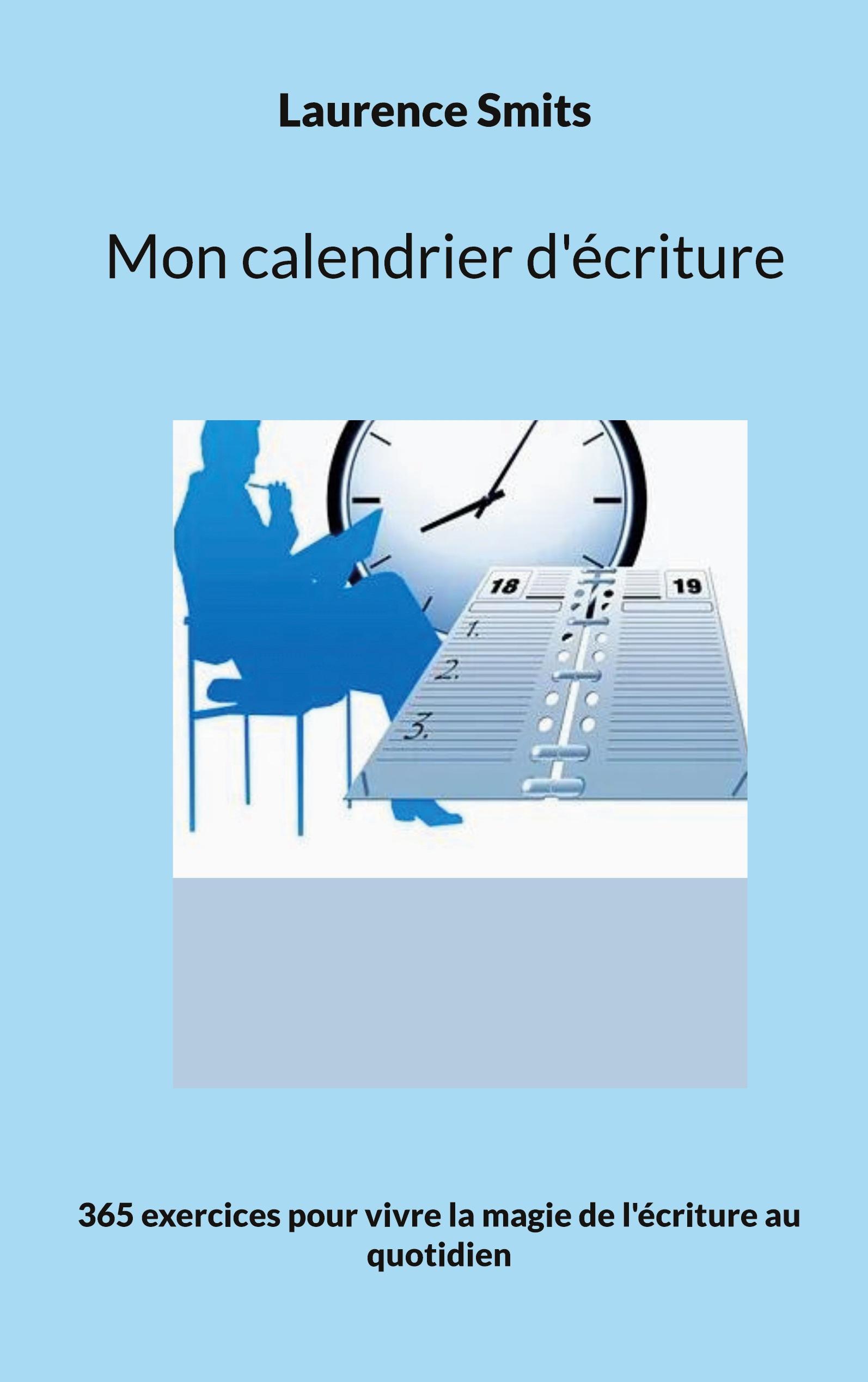 Mon calendrier d'écriture