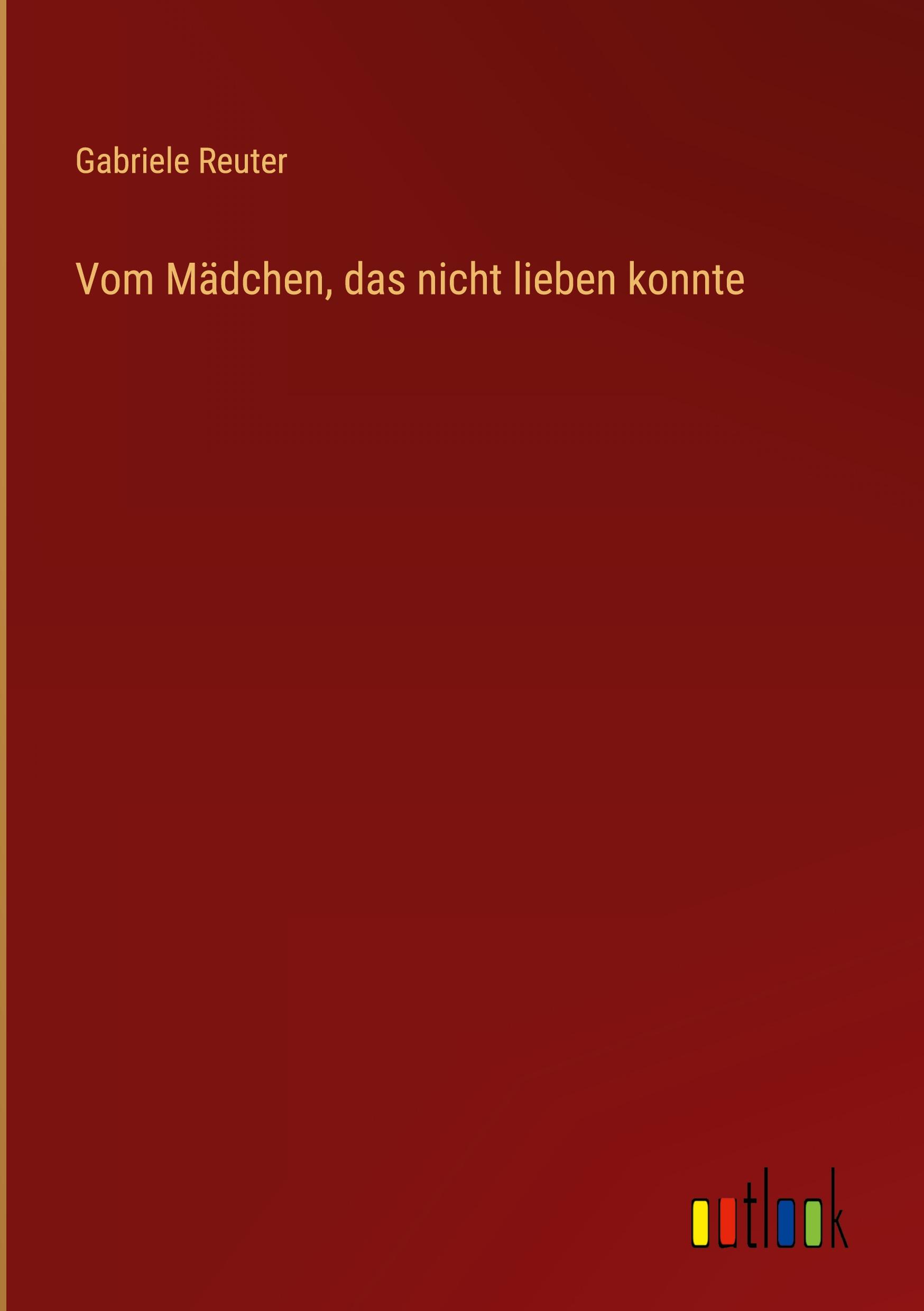 Vom Mädchen, das nicht lieben konnte