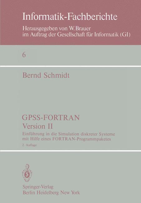 GPSS-FORTRAN, Version II