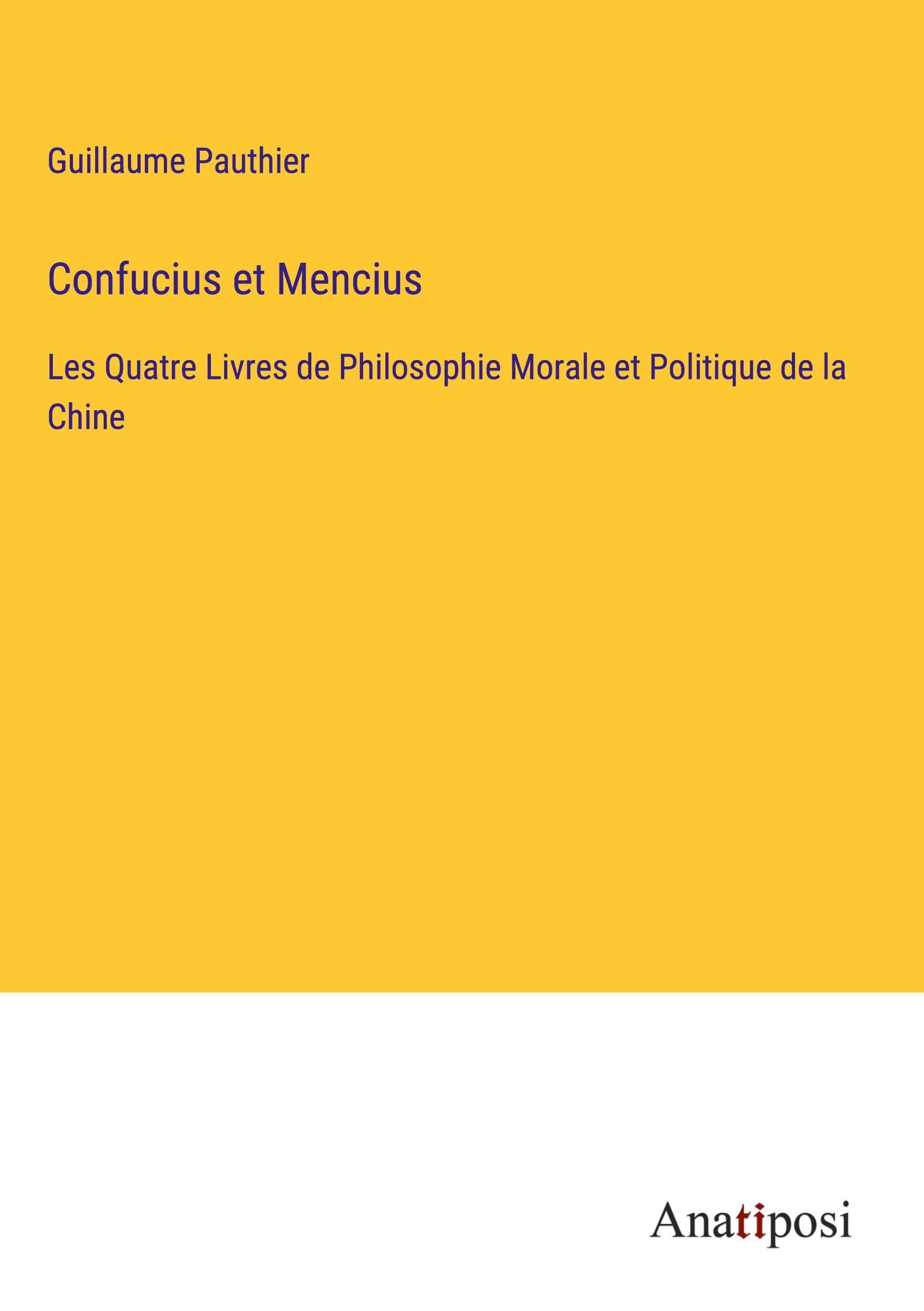 Confucius et Mencius