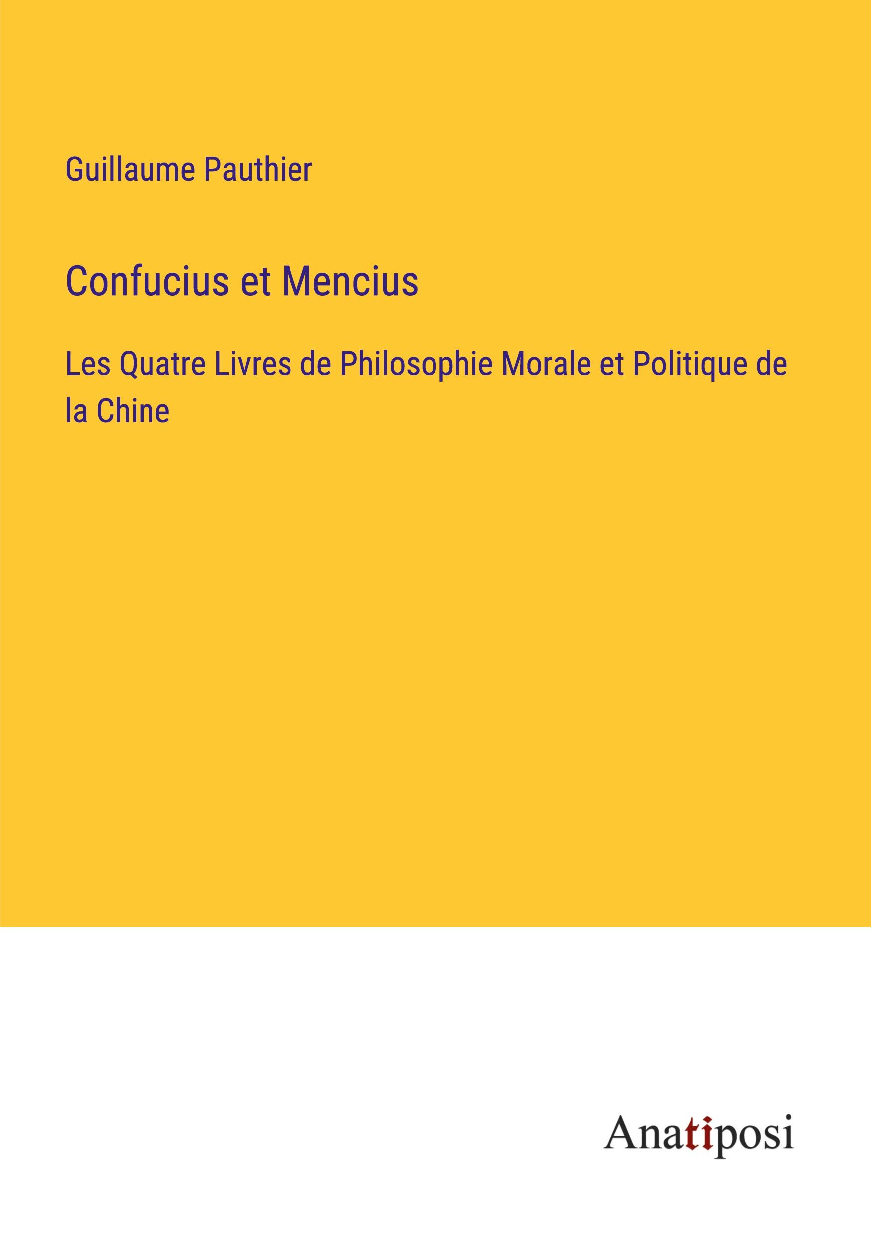 Confucius et Mencius