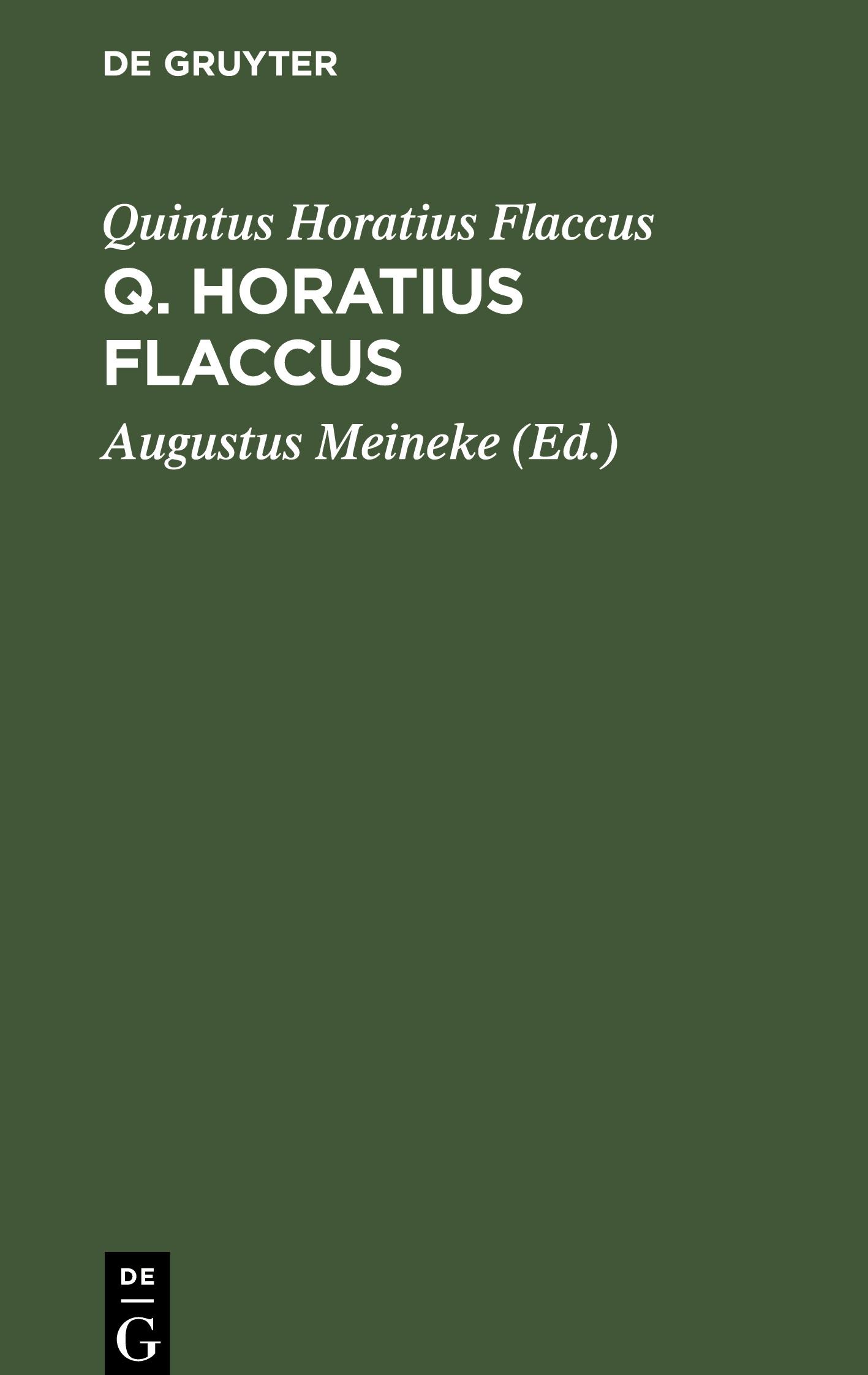 Q. Horatius Flaccus