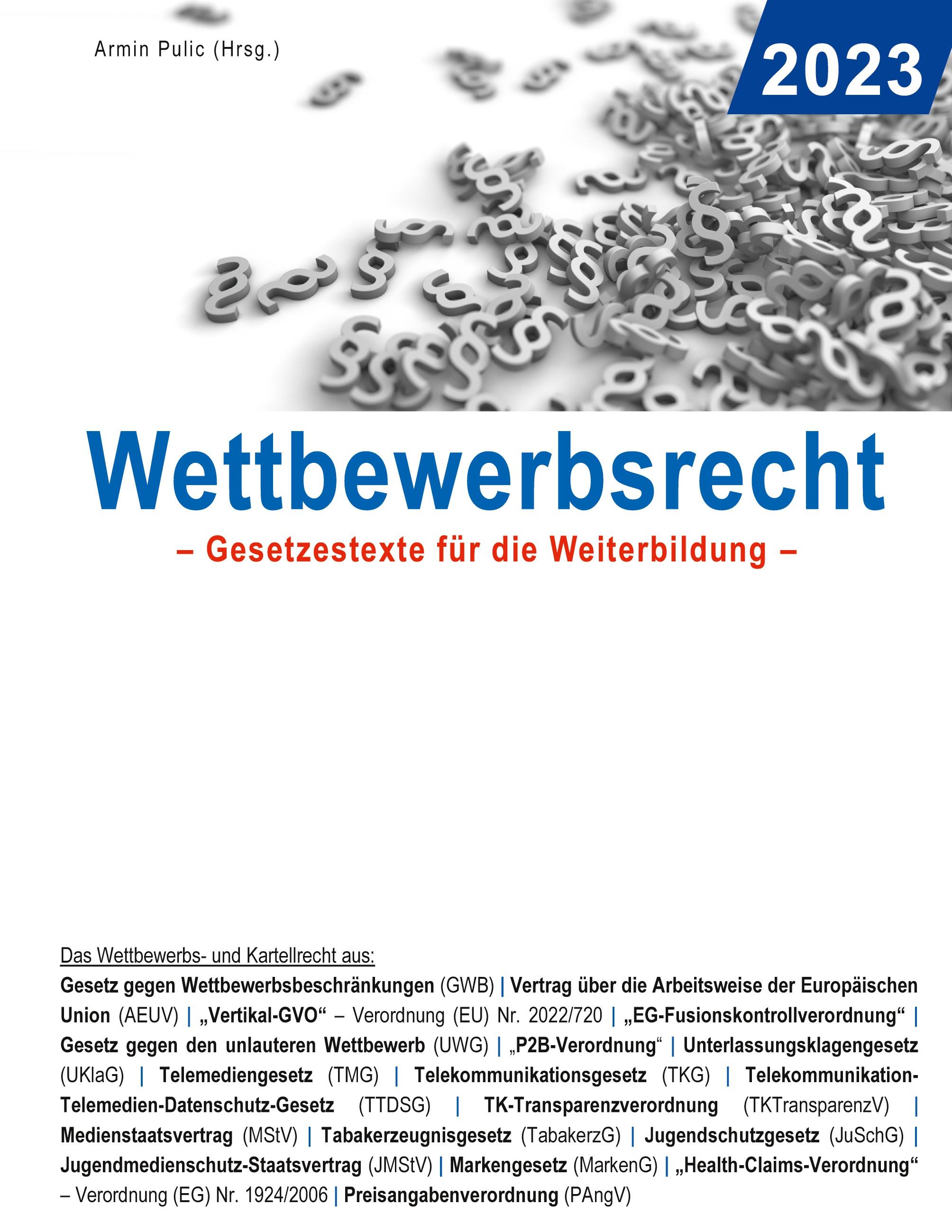 Wettbewerbsrecht 2023