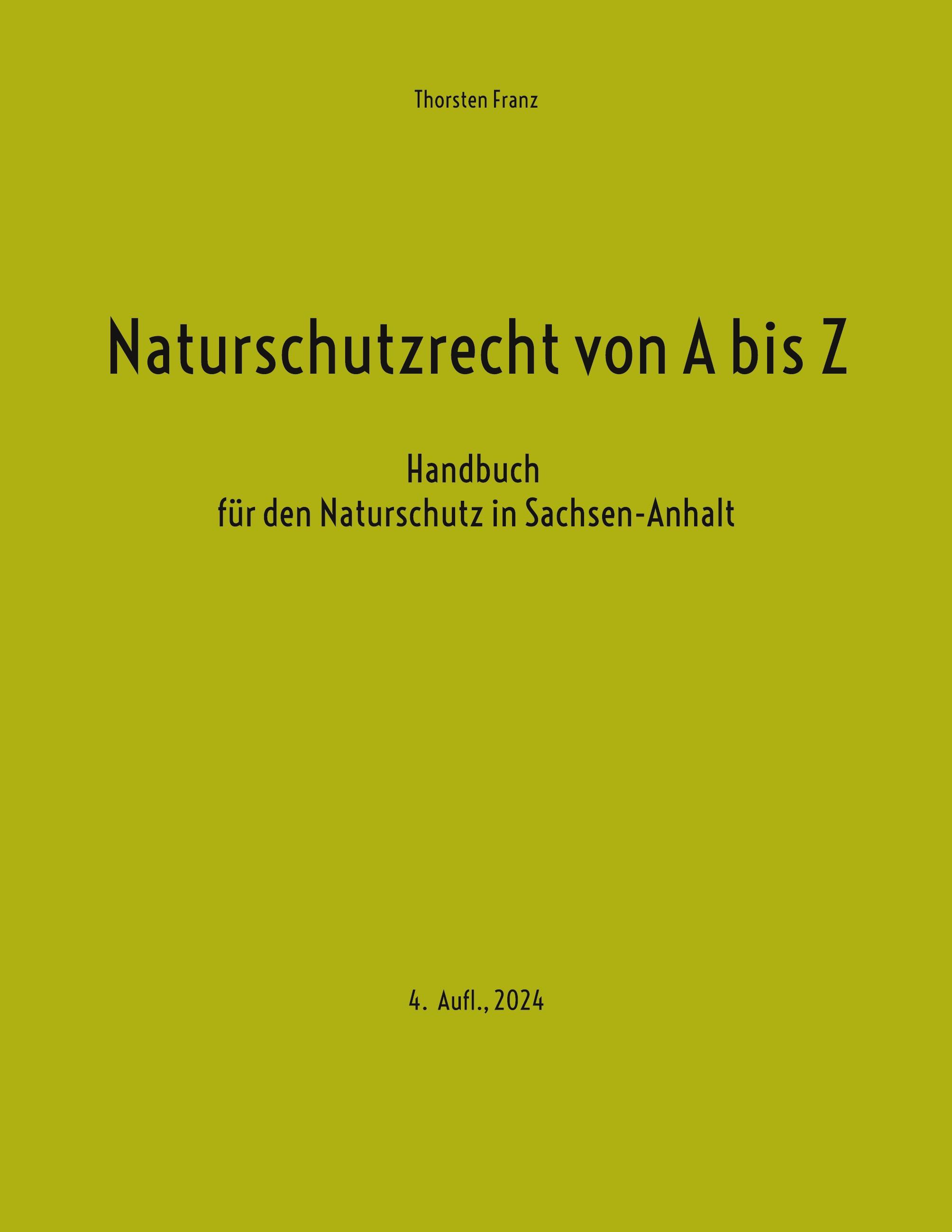 Naturschutzrecht von A bis Z