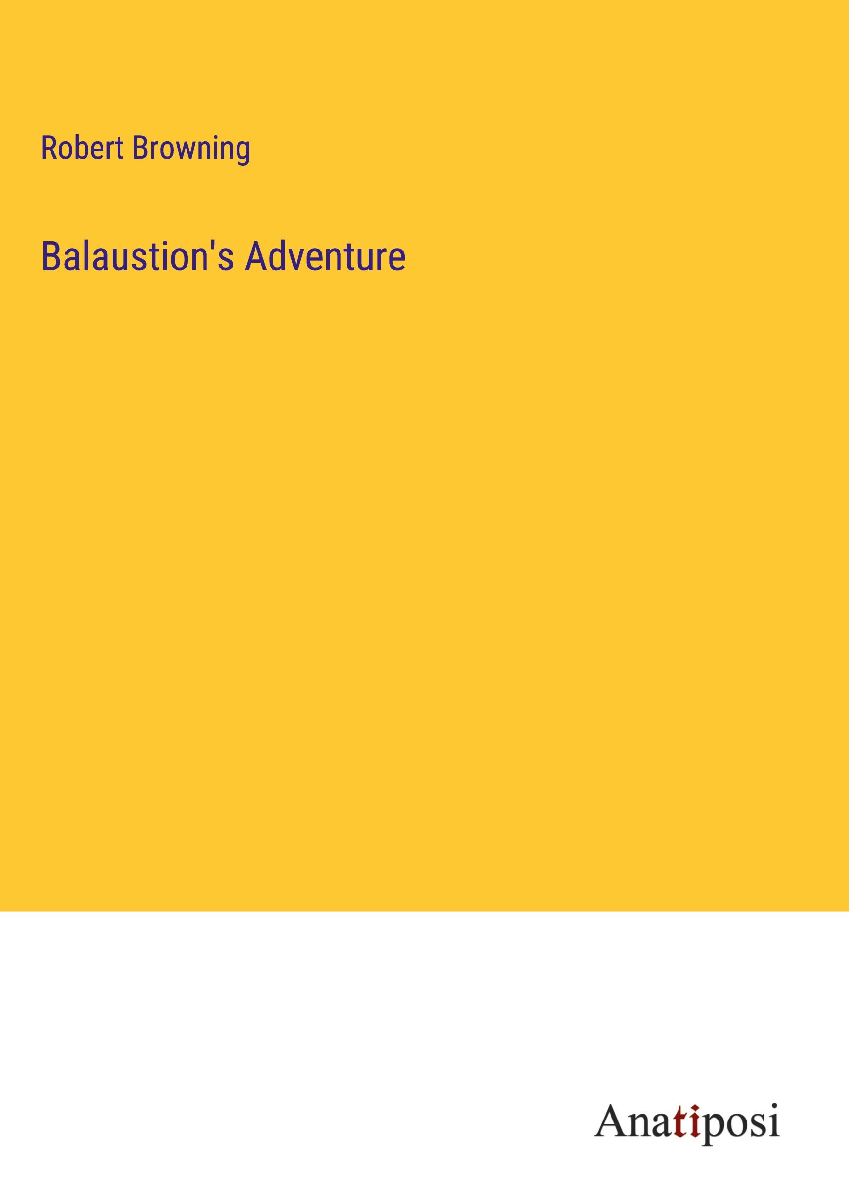 Balaustion's Adventure