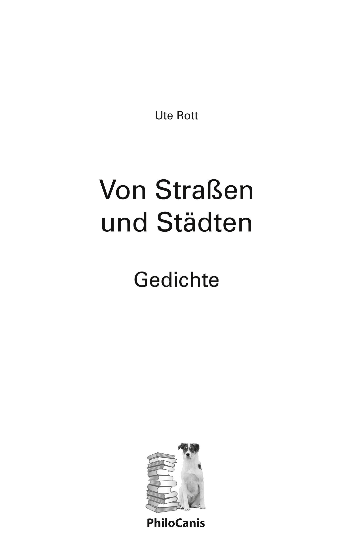 Von Straßen und Städten