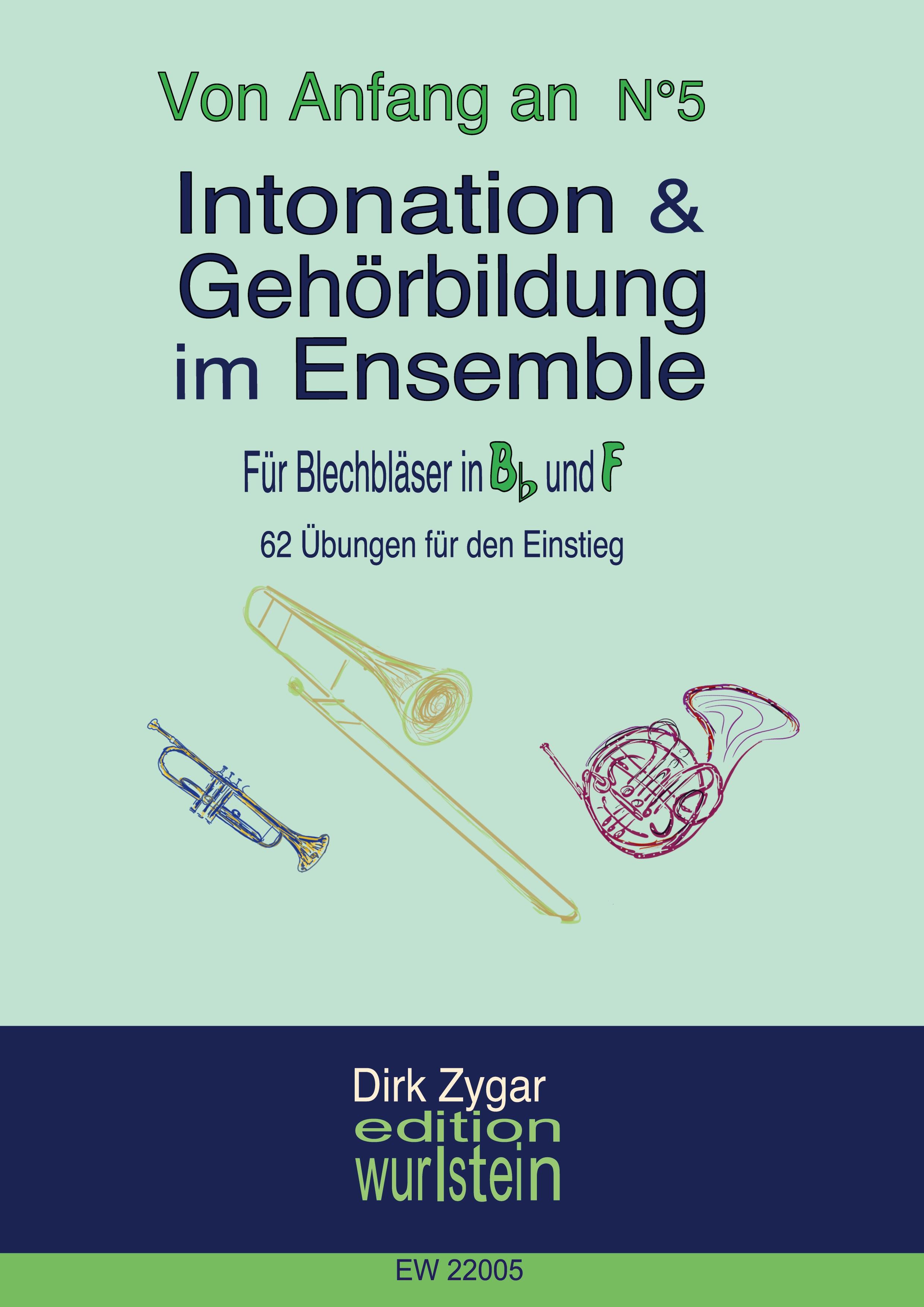 Intonation im Ensemble - Blechbläser in Bb und F