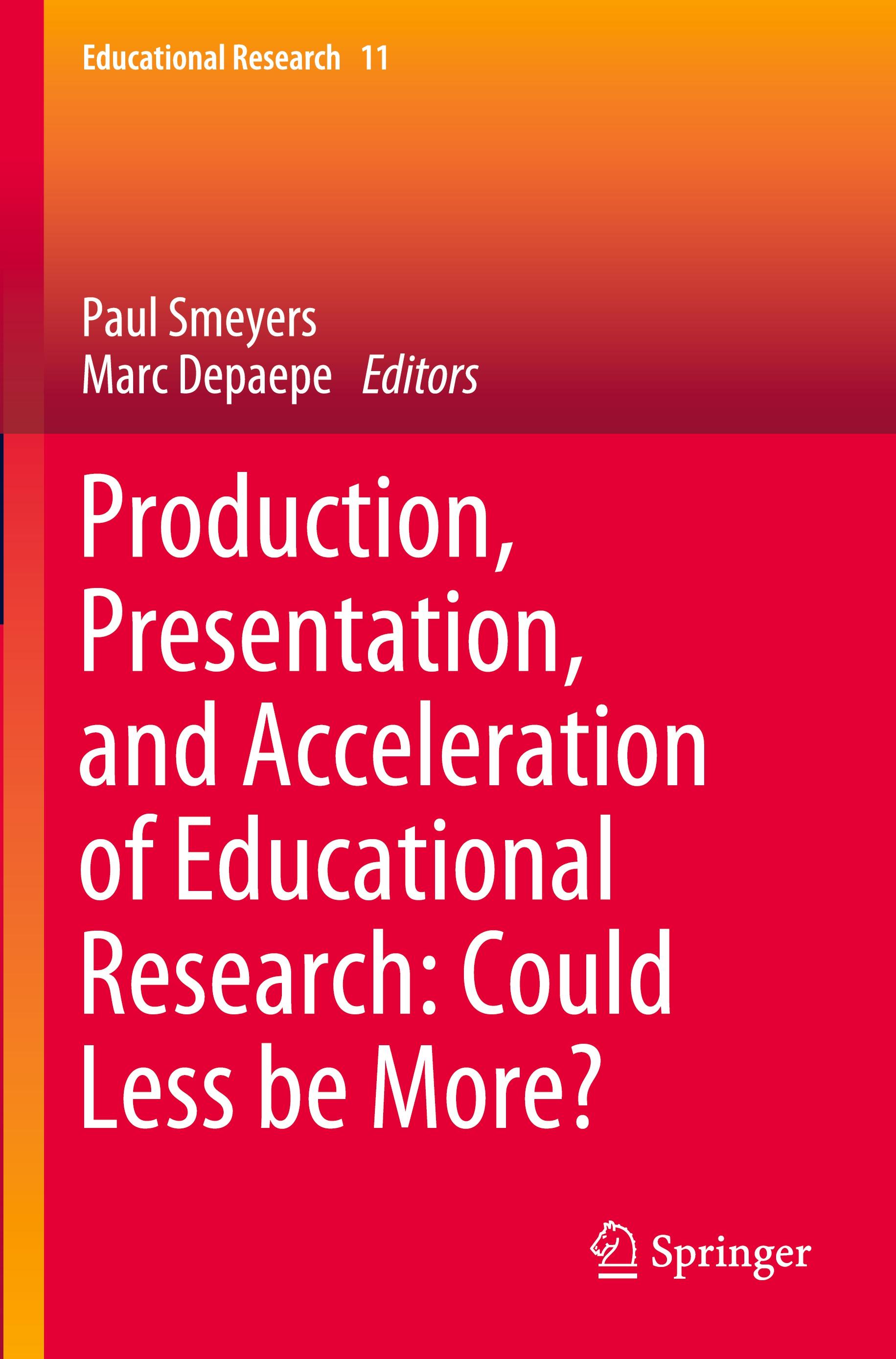 Production, Presentation, and Acceleration of Educational Research: Could Less be More?