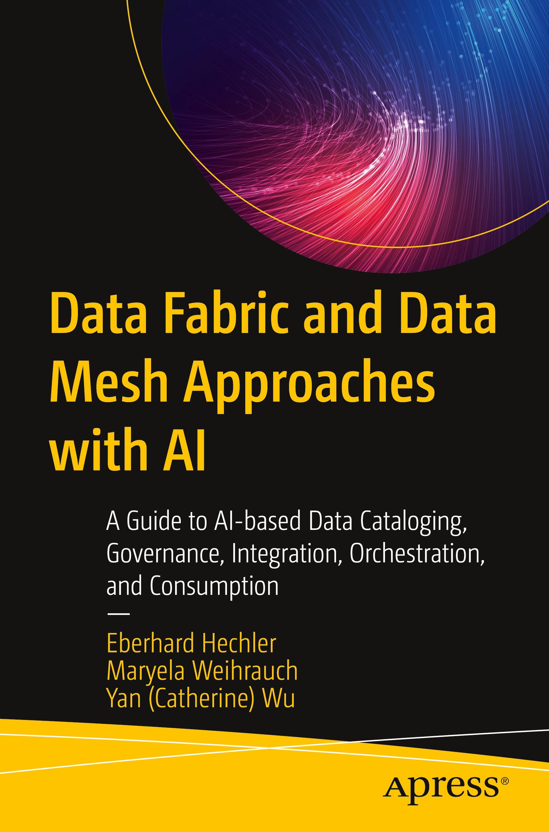 Data Fabric and Data Mesh Approaches with AI