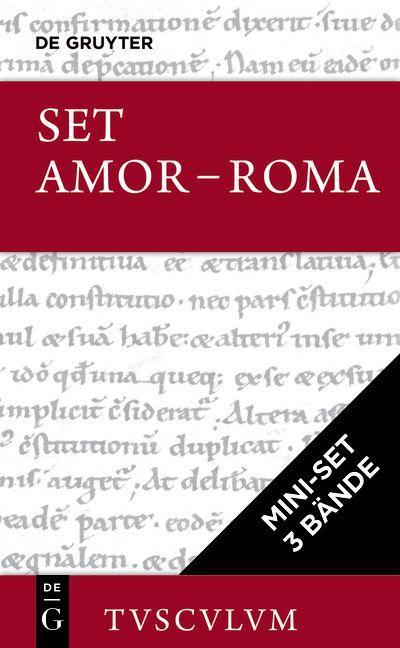 [Mini-Set AMOR - ROMA: Liebe und Erotik im alten Rom, Tusculum] 3 Bände