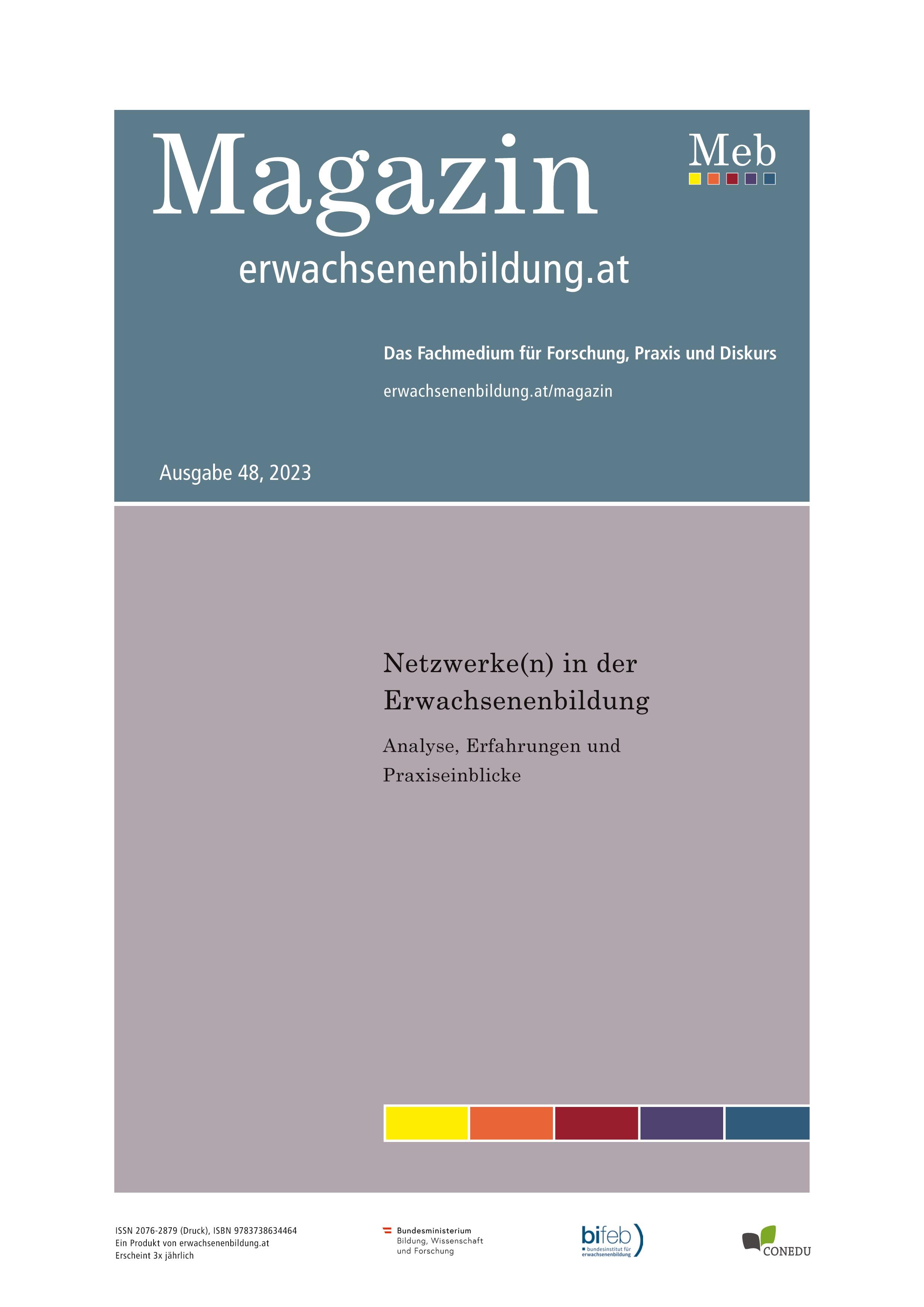 Netzwerke(n) in der Erwachsenenbildung