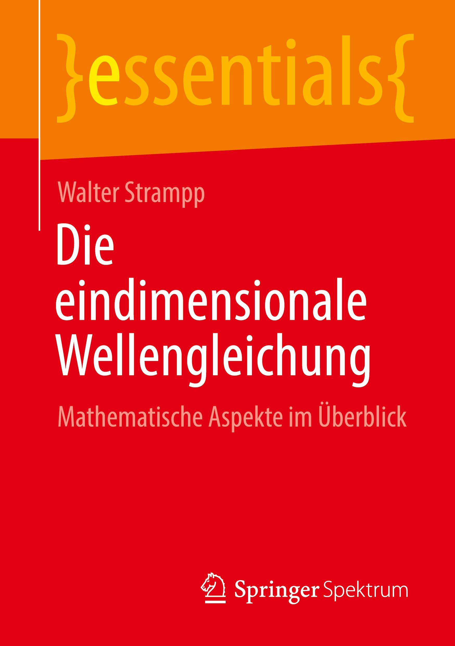 Die eindimensionale Wellengleichung