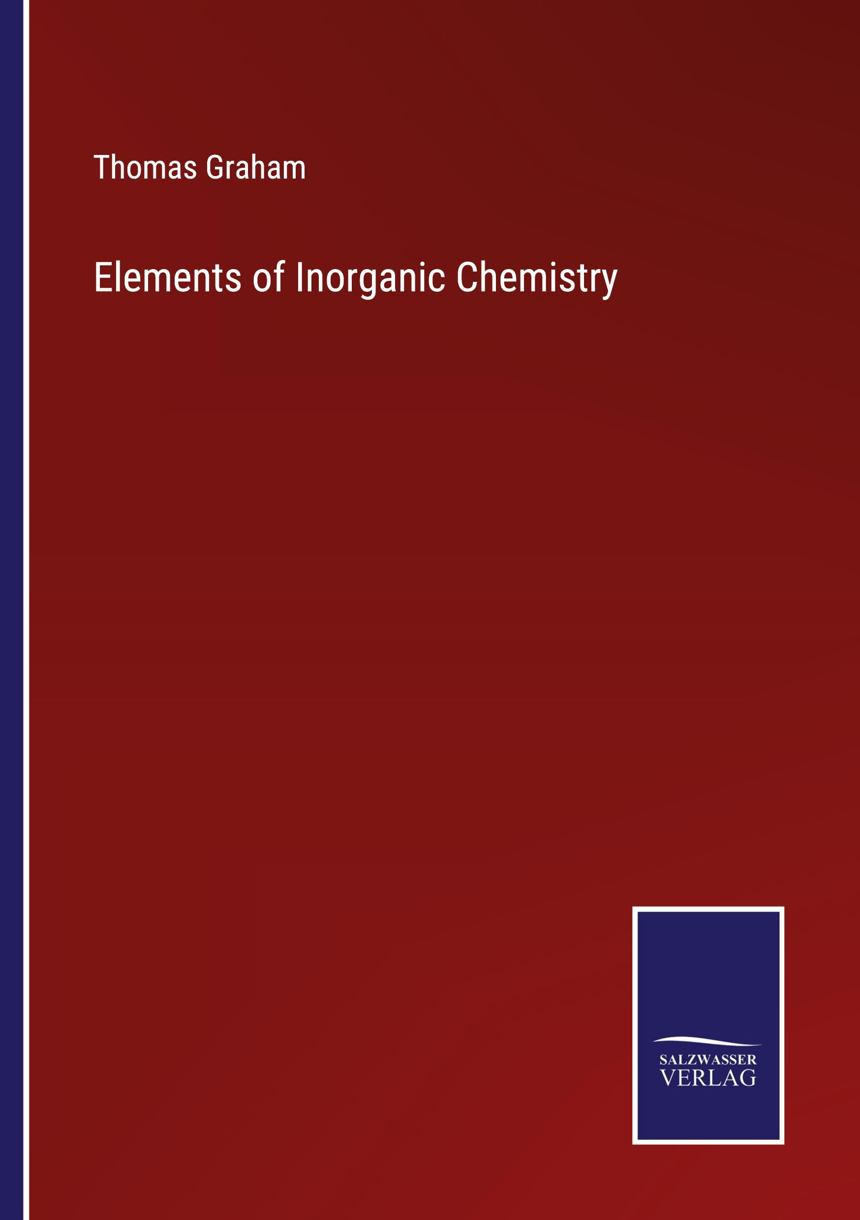 Elements of Inorganic Chemistry