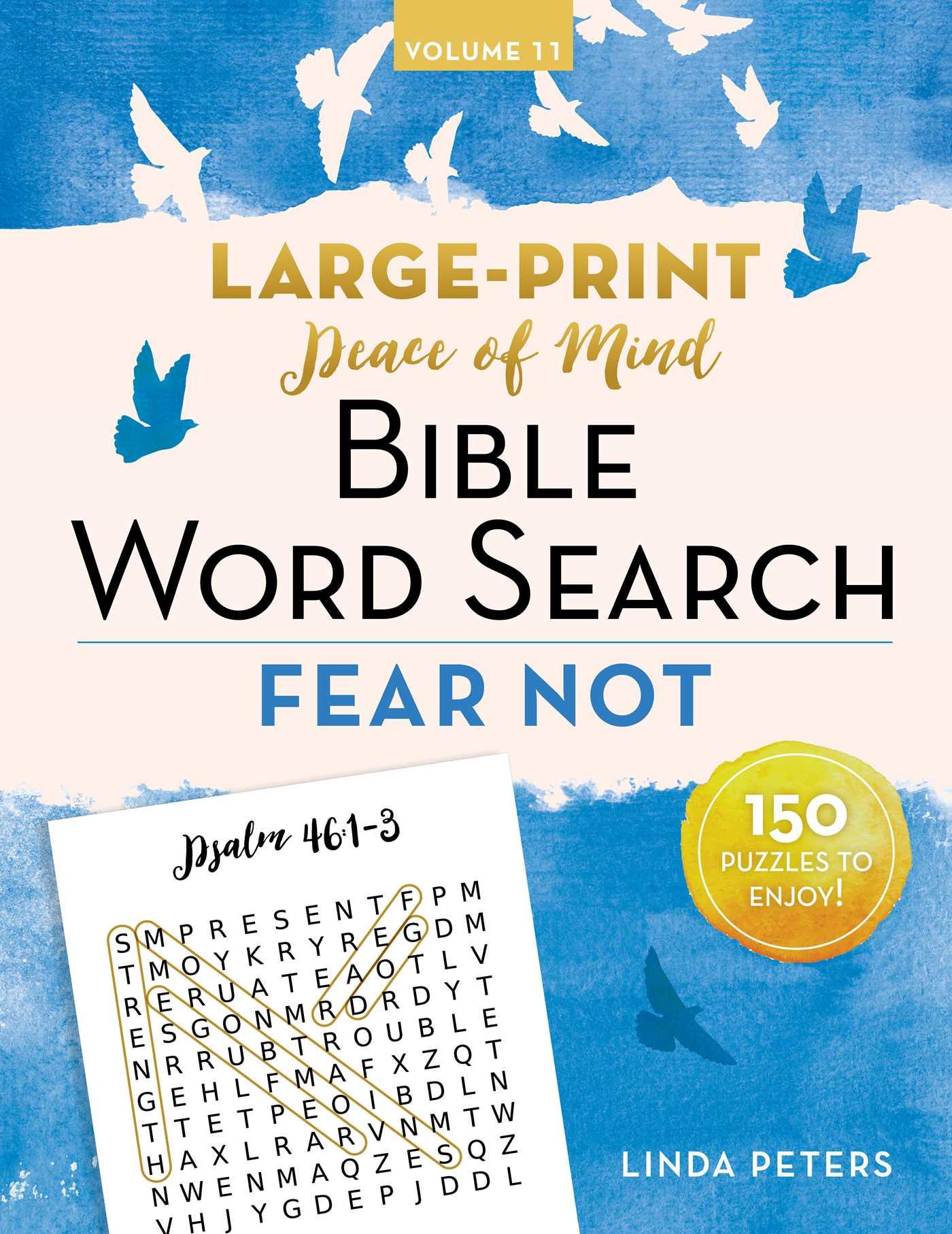 Peace of Mind Bible Word Search: Fear Not