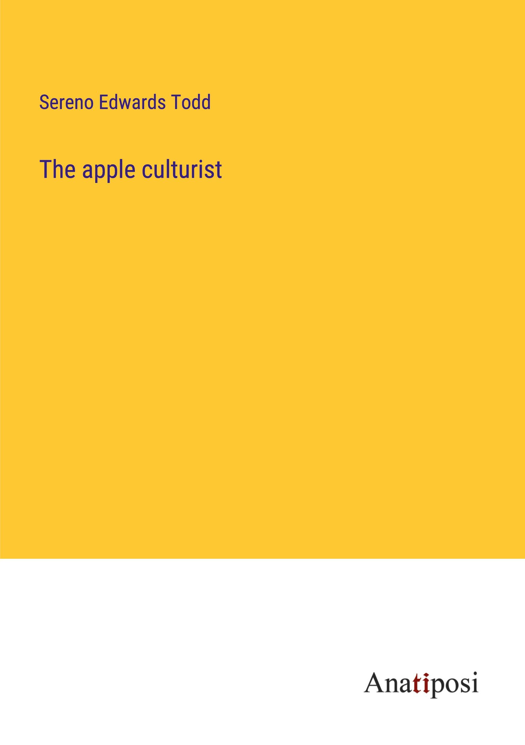 The apple culturist