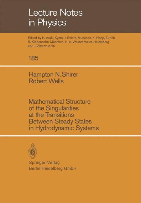 Mathematical Structure of the Singularities at the Transitions Between Steady States in Hydrodynamic Systems