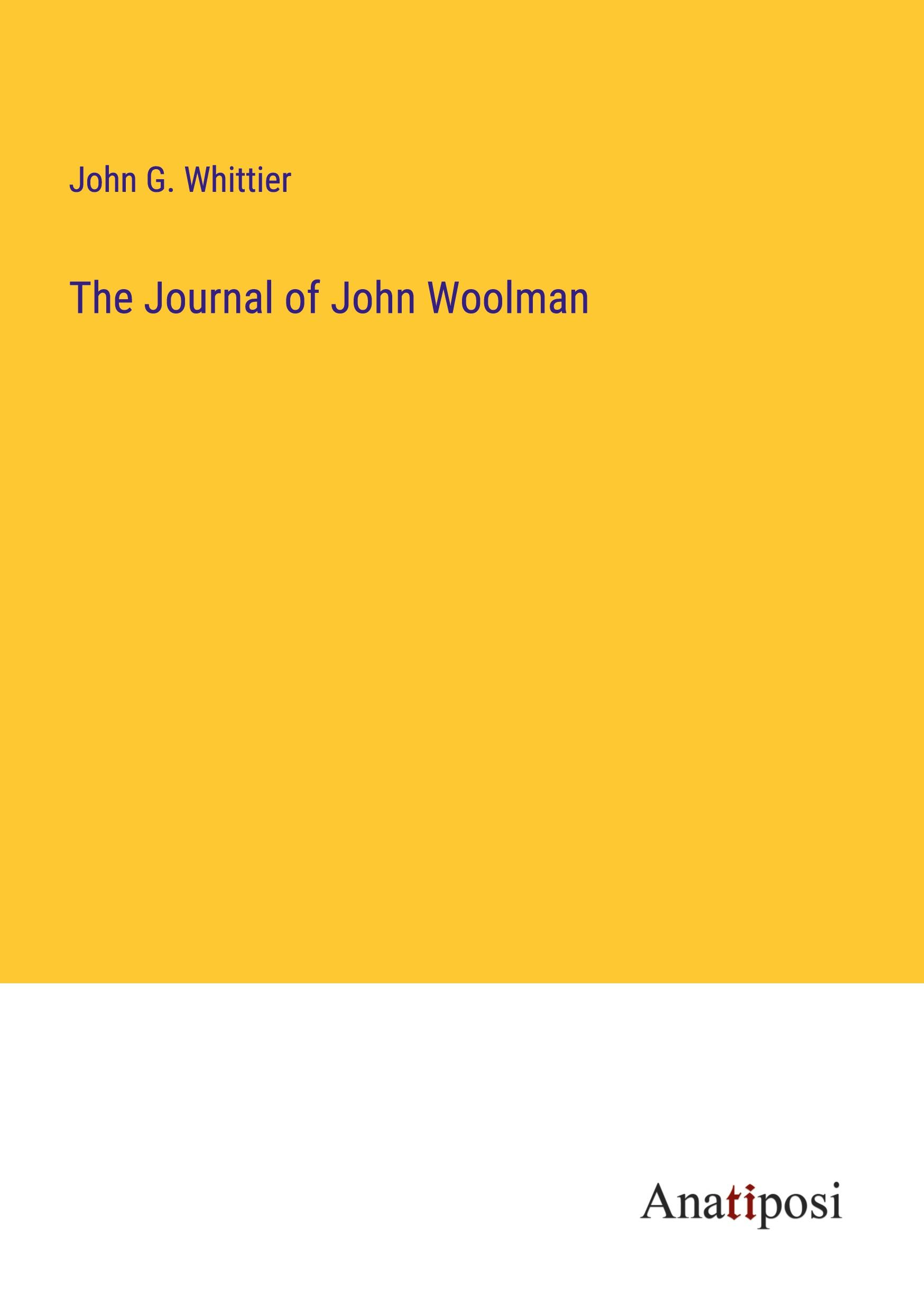 The Journal of John Woolman