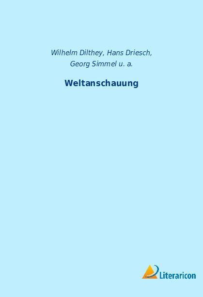 Weltanschauung