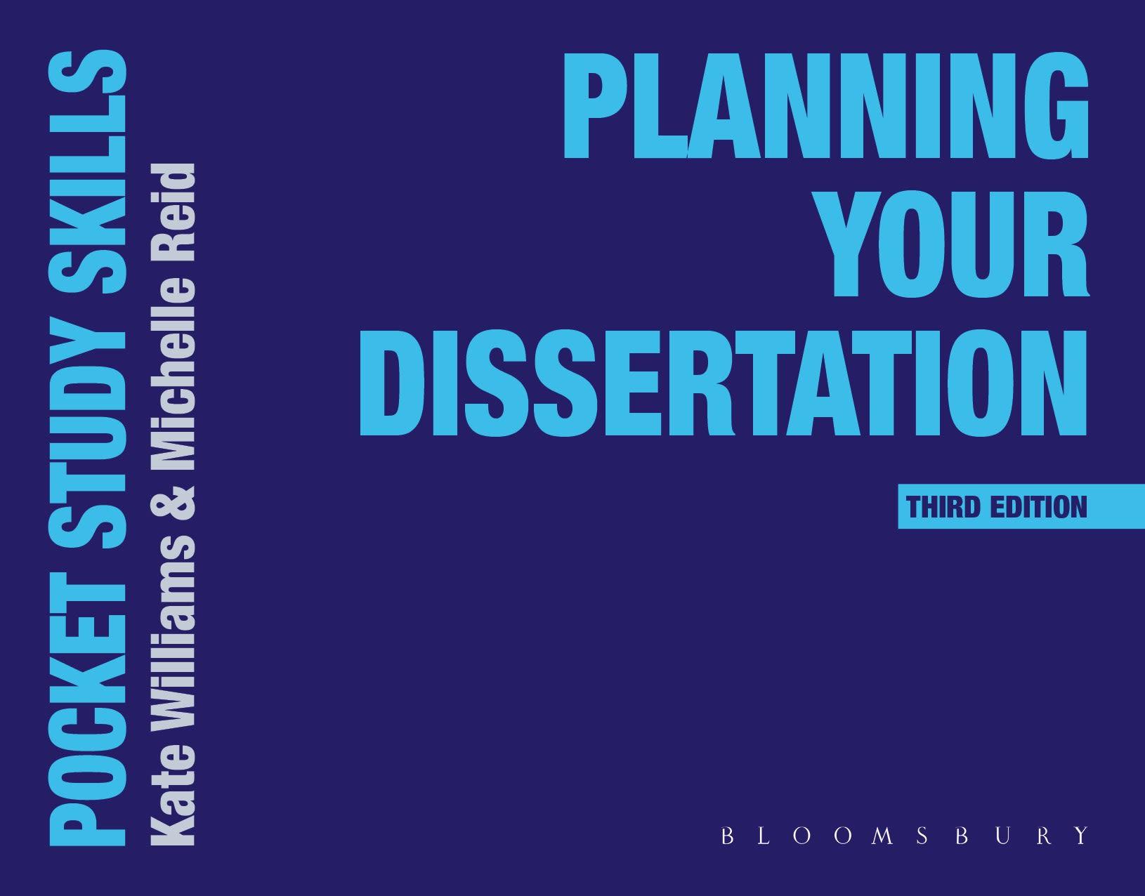 Planning Your Dissertation