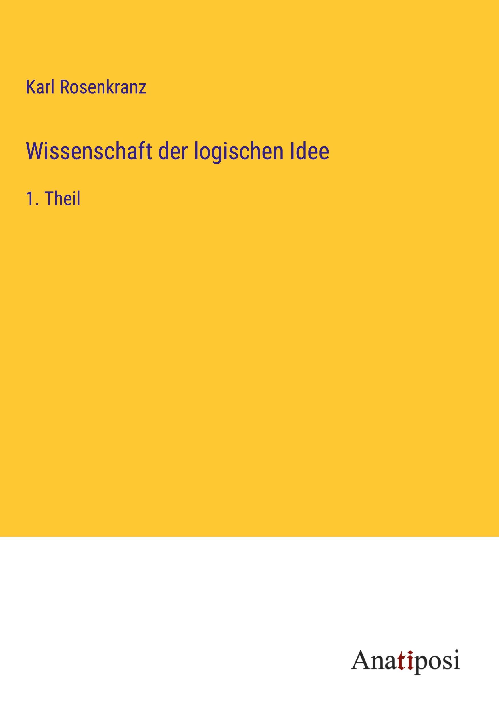 Wissenschaft der logischen Idee