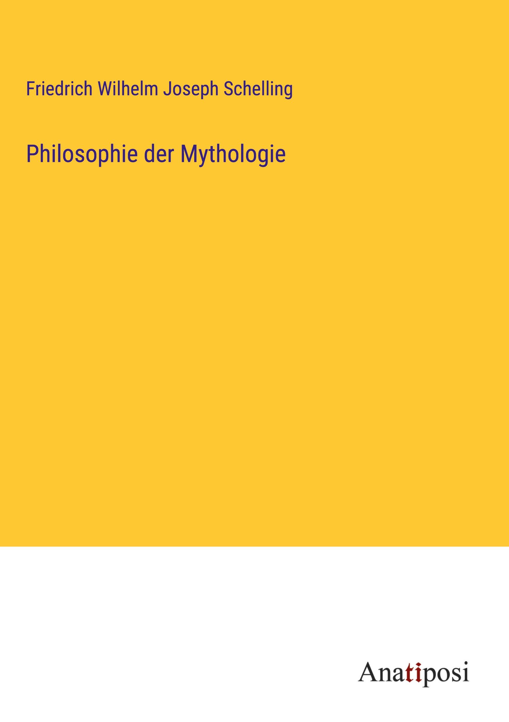 Philosophie der Mythologie