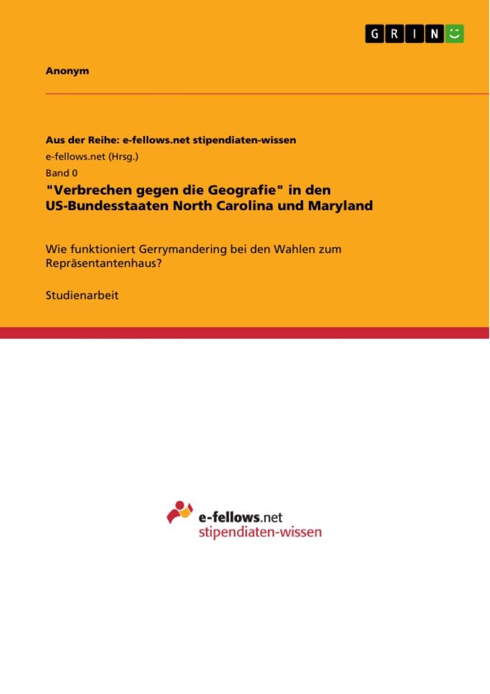 "Verbrechen gegen die Geografie" in den US-Bundesstaaten North Carolina und Maryland