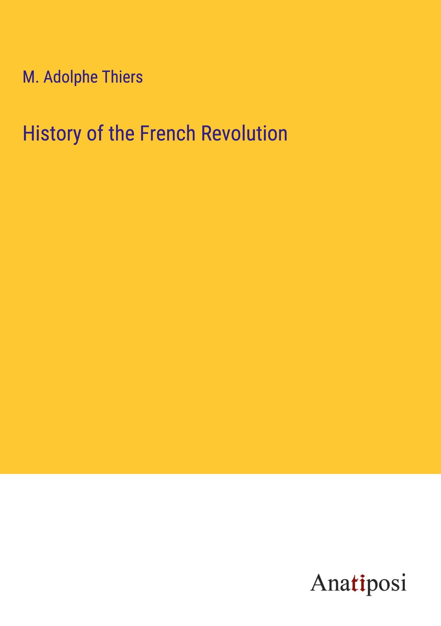 History of the French Revolution