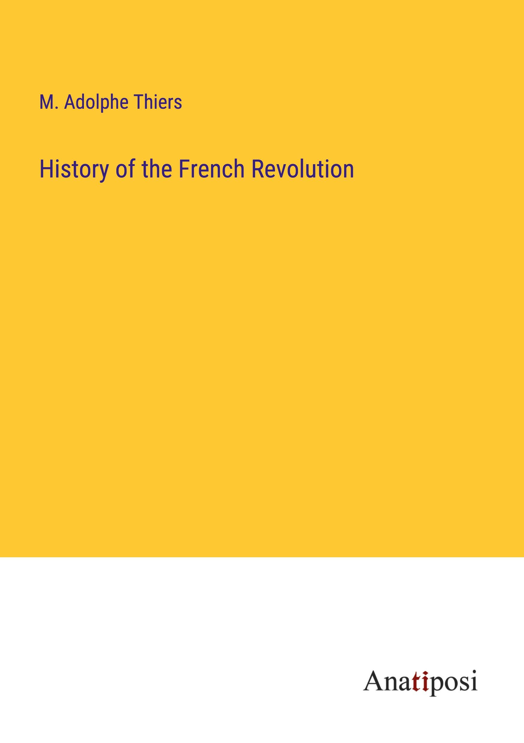 History of the French Revolution