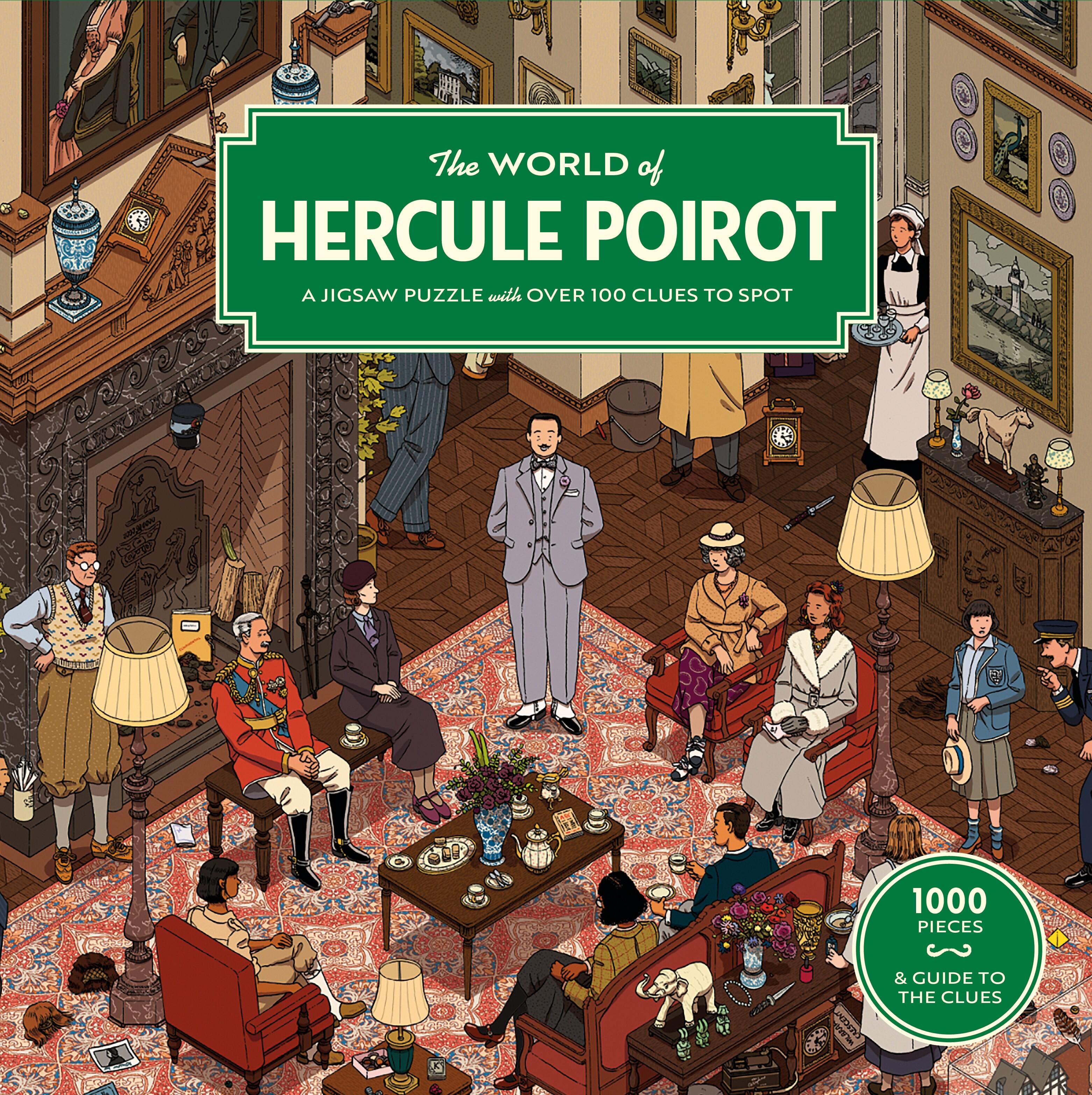 The World of Hercule Poirot 1000 Piece Puzzle