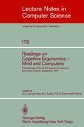 Readings on Cognitive Ergonomics, Mind and Computers