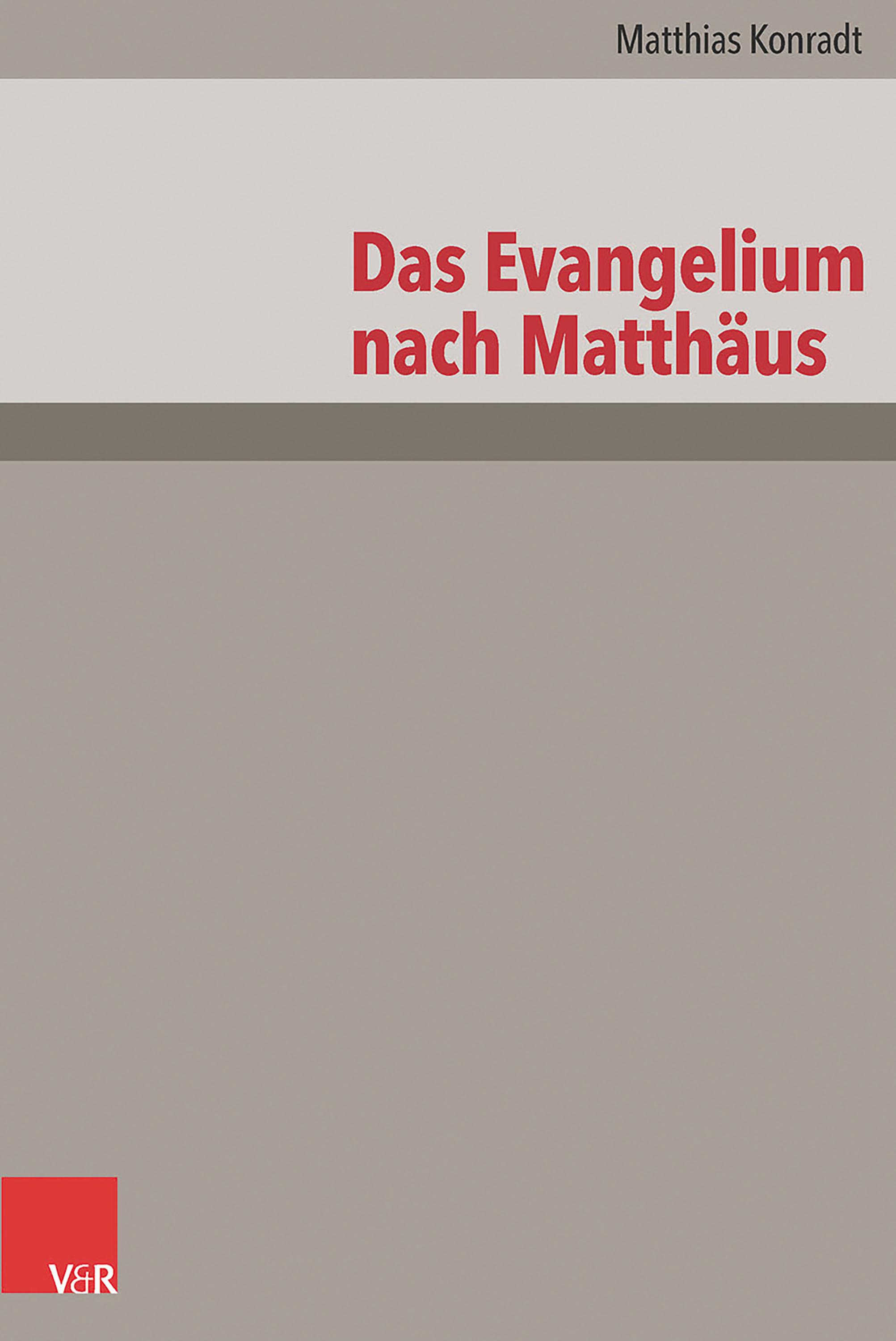 Das Evangelium nach Matthäus