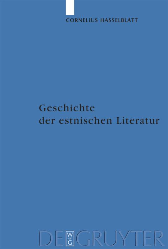 Geschichte der estnischen Literatur