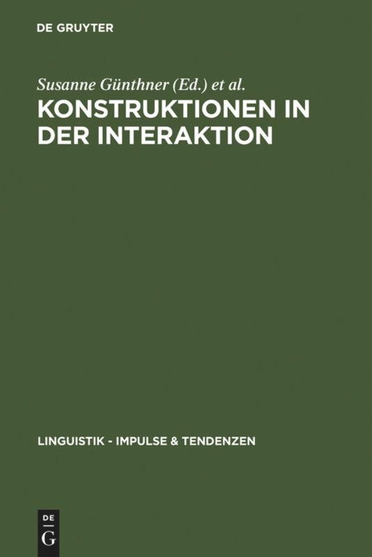 Konstruktionen in der Interaktion