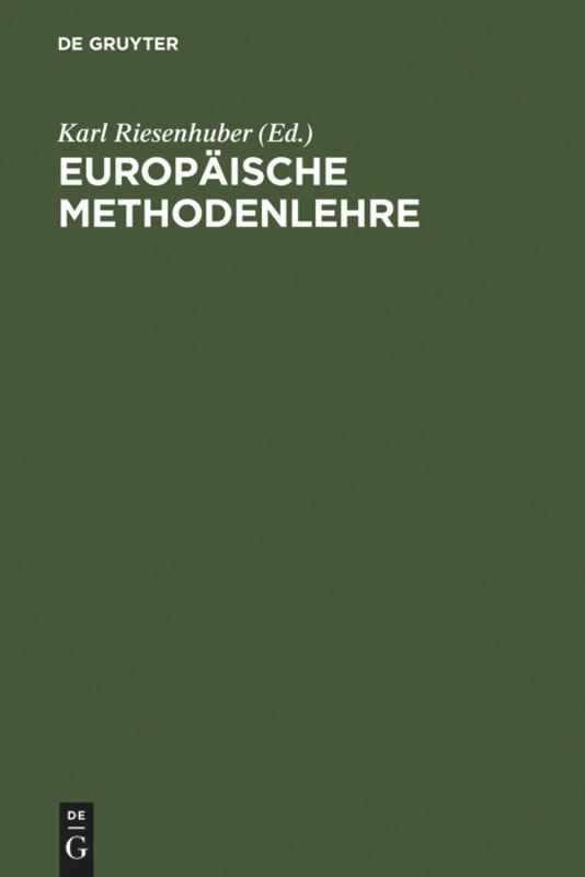 Europäische Methodenlehre